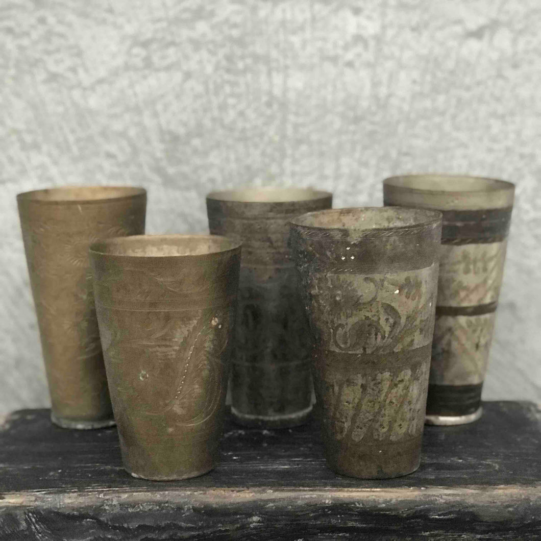 Brass Lassi Cup