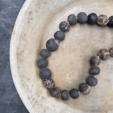 Dogon clay beads rust
