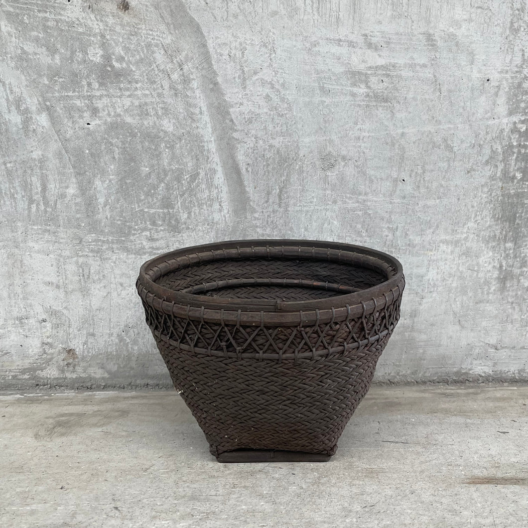 Aged Brown Basket
