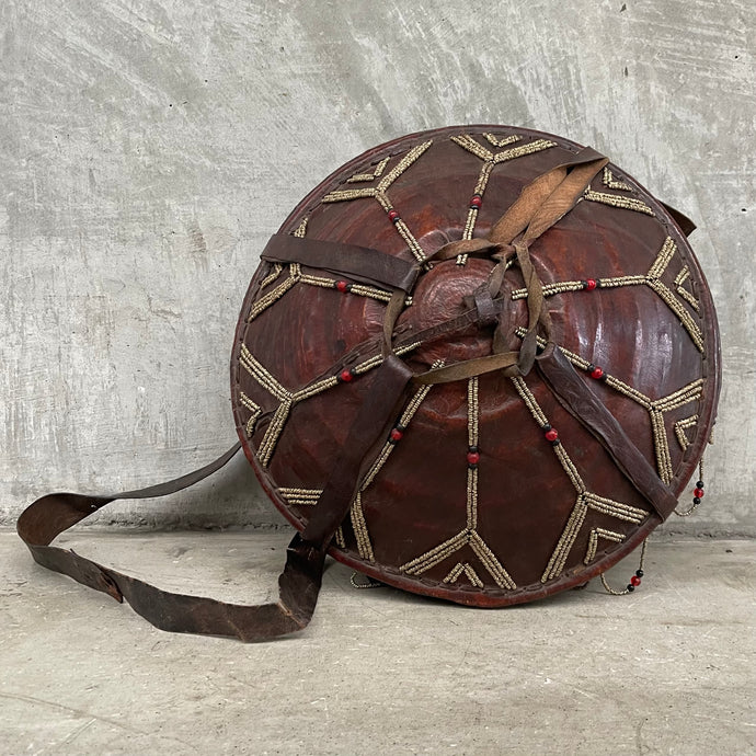 Ethiopian-Leather Food Basket-2