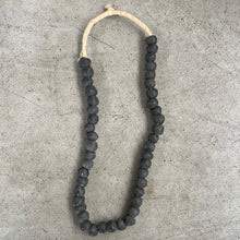 Black Glass Beads -Small