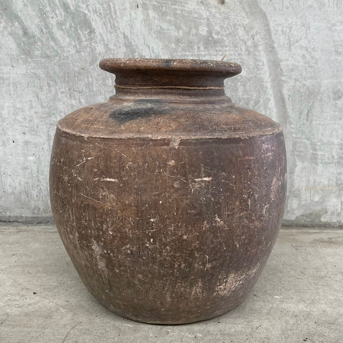 Vintage Terracotta Pot Brown