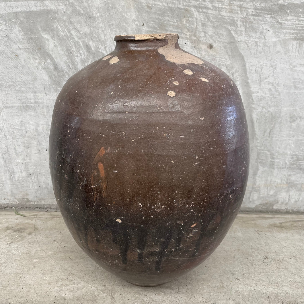 Terracotta Sung Pot - Brown