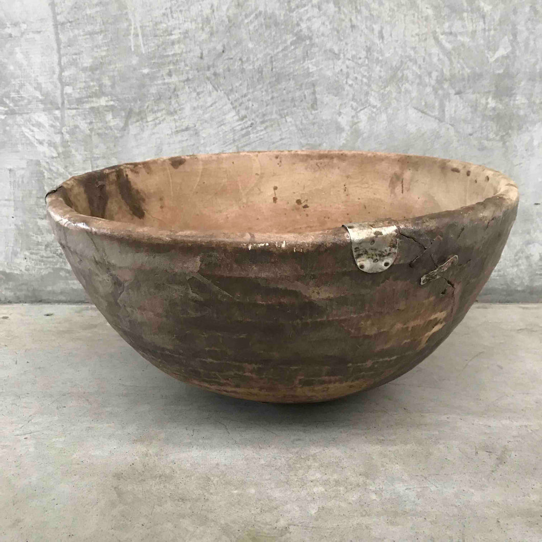 Fulani XL wood bowl